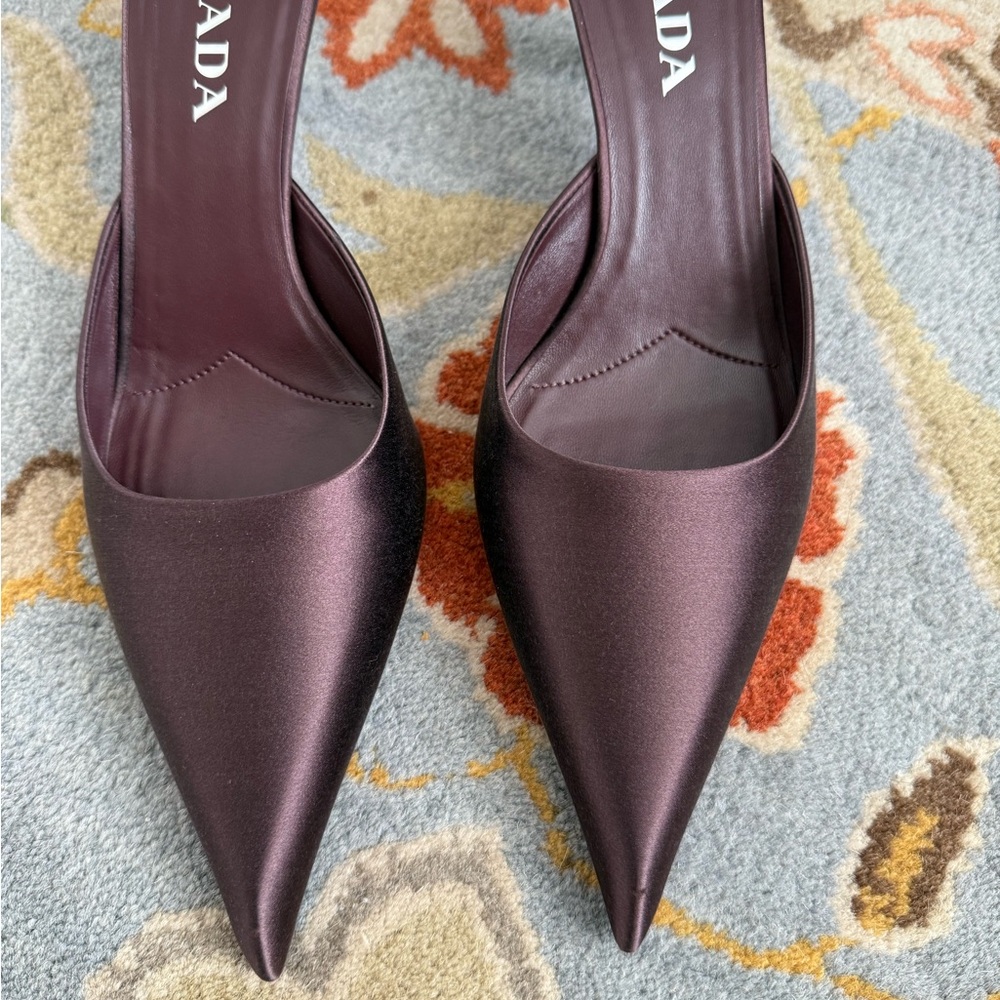 Prada Satin Mules - Picture 3 of 4